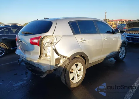 2012 Kia Sportage Lx из США, поврежденный, VIN KNDPBCA20C7318819